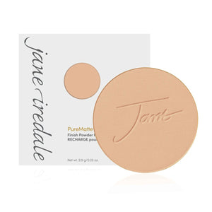 En beholder med PureMatte Finish Powder i Refill fra Jane Iredale