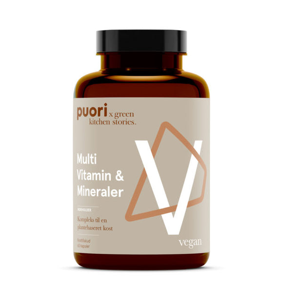 Puori V – Multi Vitamin & Mineraler 60 kps