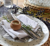 Handmade Terracotta Beeswax Tea Light Candles - Bivokslys