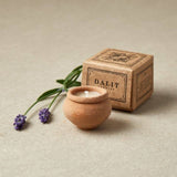 Handmade Terracotta Beeswax Tea Light Candles - Bivokslys