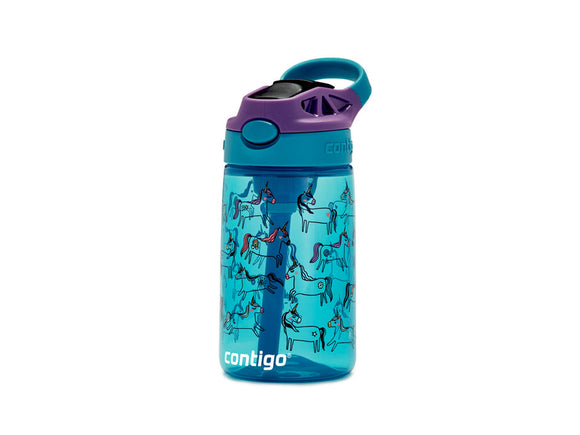 1 flaske Contigo Easy Clean Unicorns, 420ml - AUTOSPOUT™