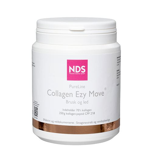 En bøtte med 250 g NDS PureLine Collagen Ezy Move