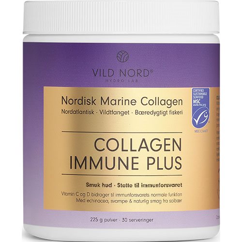 1 bøtte Collagen Immune Plus 225 g fra Vild Nord