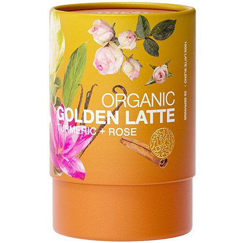Golden Latte Gurkemeje + Rose Ø- 100gram