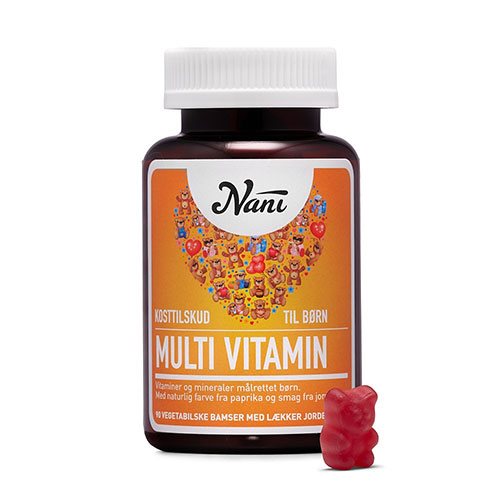 Multivitamin til børn- 90 stk