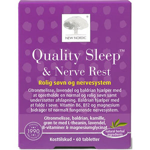 Quality Sleep & Nerve Rest- 60 tab