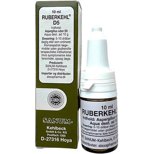Ruberkehl dråber D5 - Sanum