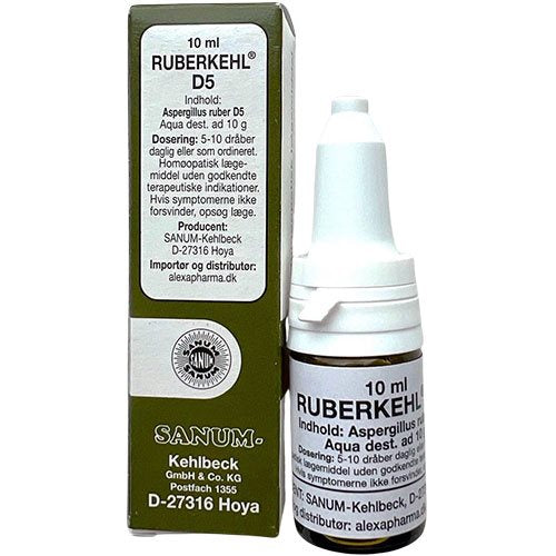 Ruberkehl dråber D5 - Sanum