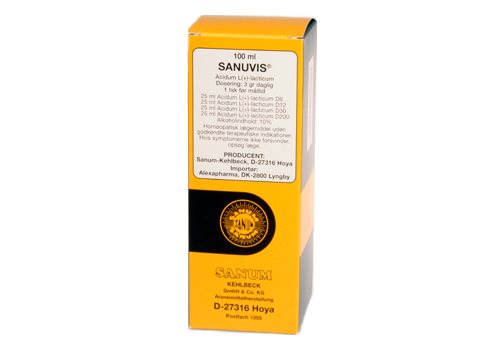 Sanuvis (L+mælkesyre)- 100ml