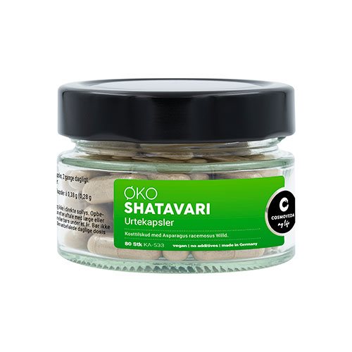 Shatavari kapsler Ø- 80 kap