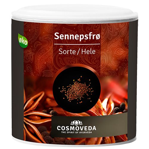 Sorte sennepsfrø hele Ø- 0.13 kilo