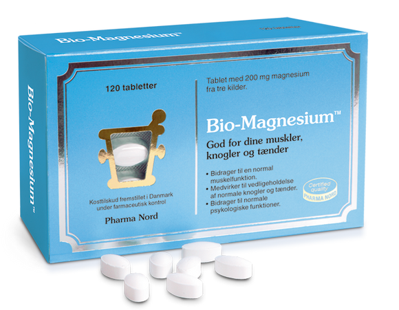 EN æske Bio-Magnesium fra Pharma Nord