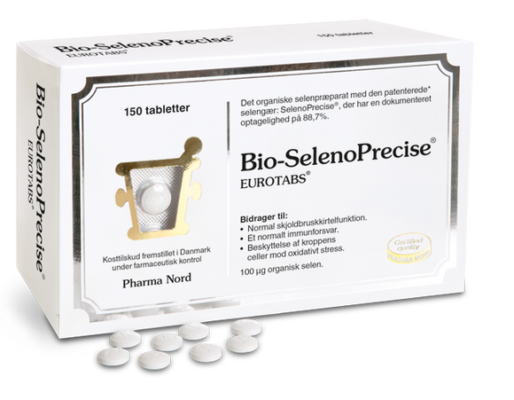 En æske Bio-SelenoPrecise fra Pharma Nord