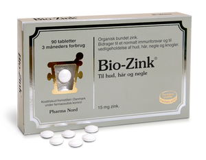 En æske Bio-Zink fra Pharma Nord