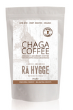 Forsiden af en pose Espresso kaffe med Chaga fra Gaia Trade Nordic
