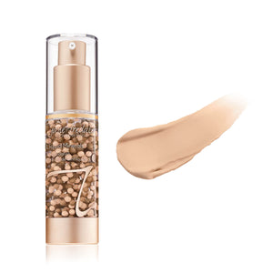 En beholder Liquid Minerals i Suntan fra Jane Iredale