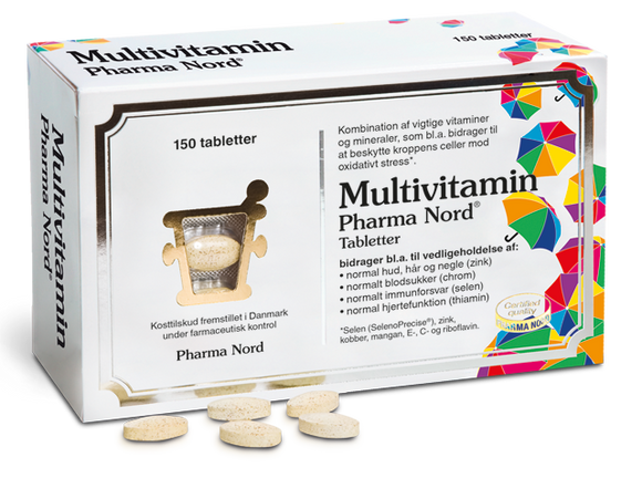 En æske Multivitamin fra Pharma Nord
