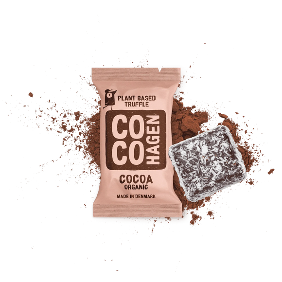 En 20 g Cocoa Organic Bar fra Cocohagen