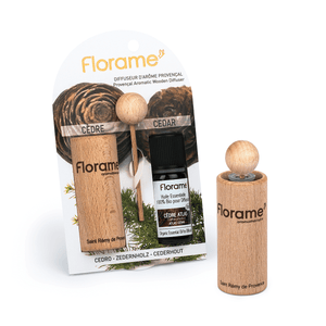 En pakke Wooden diffuser med Cedertræ fra Florame