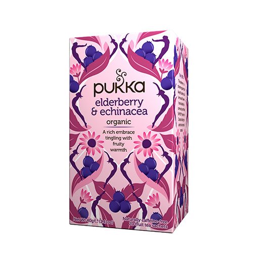 Pukka • Elderberry & Echinacea Ø 20 Breve - 40 g