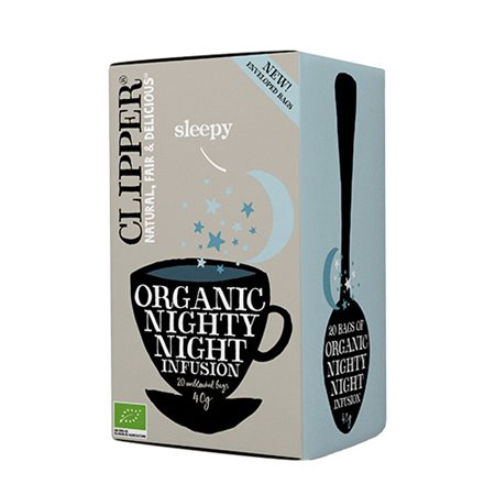 En pakke Økologisk Night Night te fra Clipper