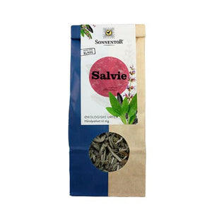 En pose med Økologisk Salvie te fra Sonnentor
